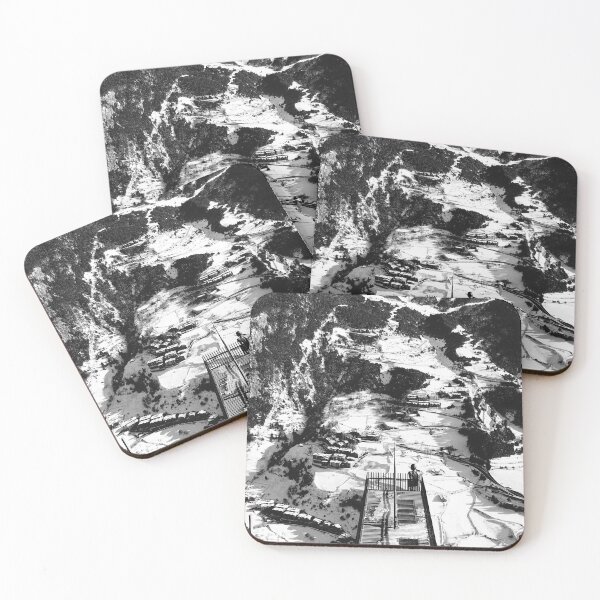 Item preview, Andorra in Black and White - Spectacular Viewpoint in Canillo designed and sold by CarolinaReina.