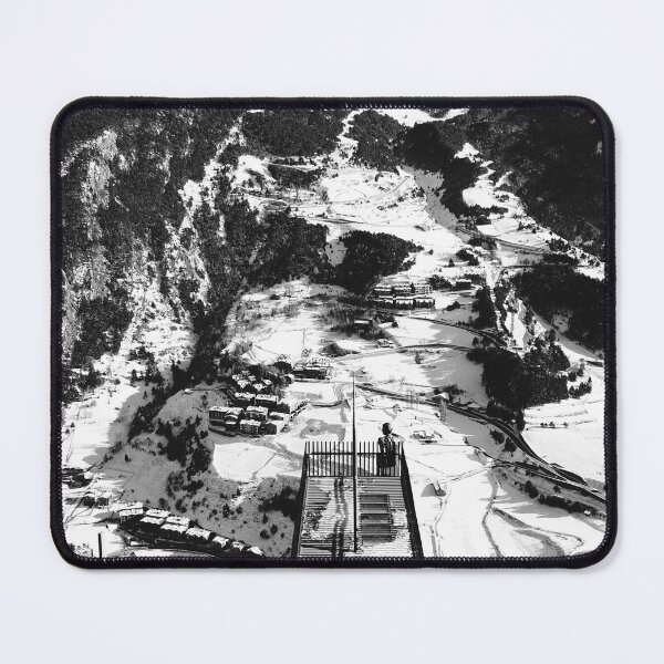 Item preview, Andorra in Black and White - Spectacular Viewpoint in Canillo designed and sold by CarolinaReina.
