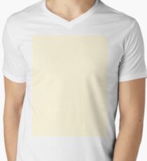 Cornsilk Yellow V-Neck T-Shirt