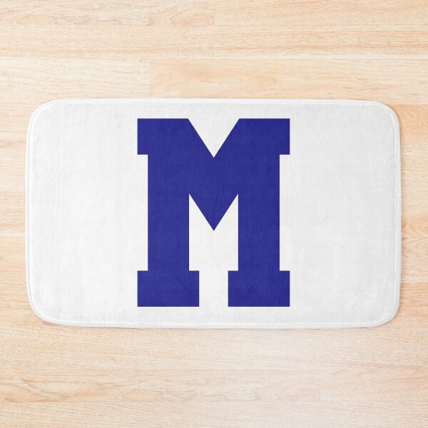 Item preview, Alphabet, Blue M, Sports letter M designed and sold by TheCultStuff.