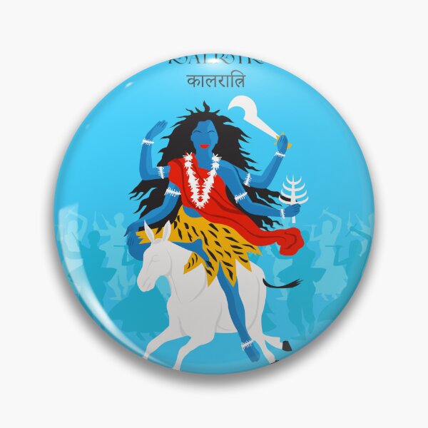 Item preview, Shubh Navratri Poster (Kalratri)- Day- 7 designed and sold by Aislling.