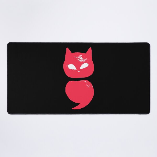Item preview, Semicolon Cat designed and sold by THROUGH-LIFE.
