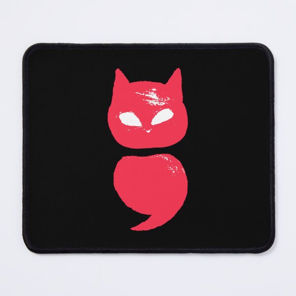 Item preview, Semicolon Cat designed and sold by THROUGH-LIFE.