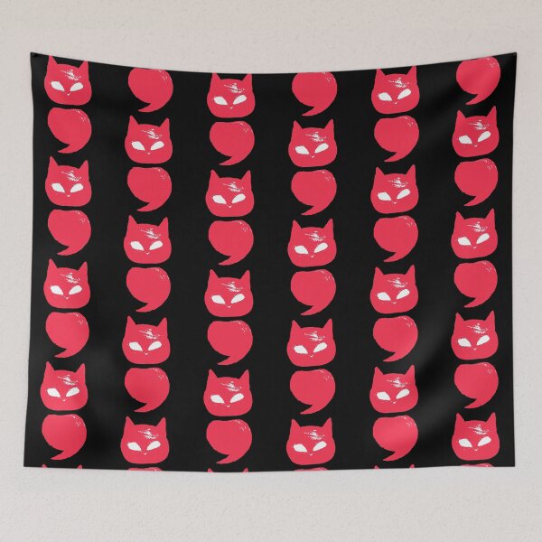Item preview, Semicolon Cat designed and sold by THROUGH-LIFE.