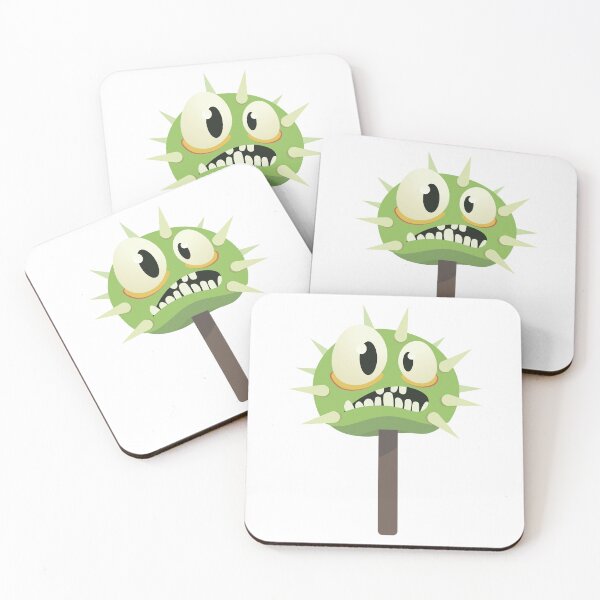 Item preview, Cozy green caramel apple monster  designed and sold by Art-of-Rory.