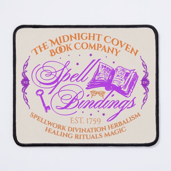 Item preview, Colorful Spell Bindings, Cool Halloween Design, One Of Matching Four Cream Color designed and sold by TrulyEpoque.
