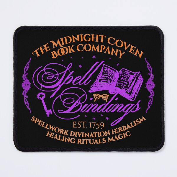Item preview, Colorful Spell Bindings, Cool Halloween Design, One Of Matching Four Black Color designed and sold by TrulyEpoque.