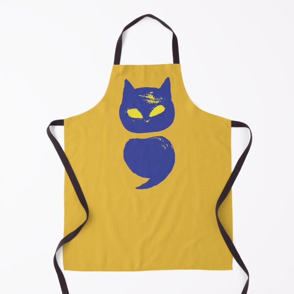Item preview, Semicolon Cat designed and sold by THROUGH-LIFE.