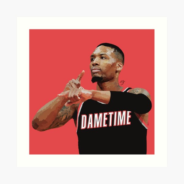 Damian Lillard Art Print