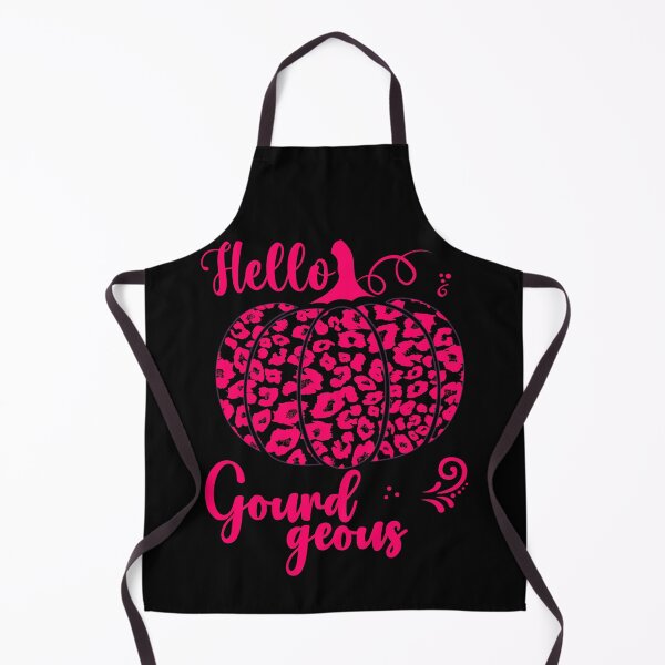 Item preview, Hello Gourdgeous Pretty Leopard Print Fall Pumpkin - Pink designed and sold by PearlMoonGrapes.