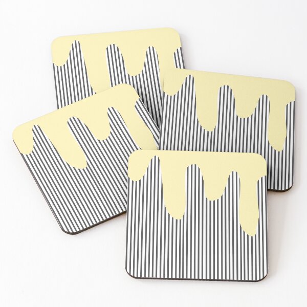 Item preview, Stripes yellow colours dropping Style4 designed and sold by DreamKaracters.