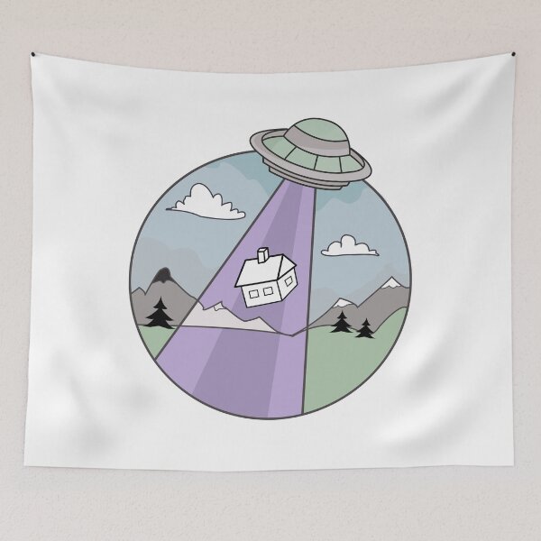 Item preview, UFO WORLD  designed and sold by DexOneShop.