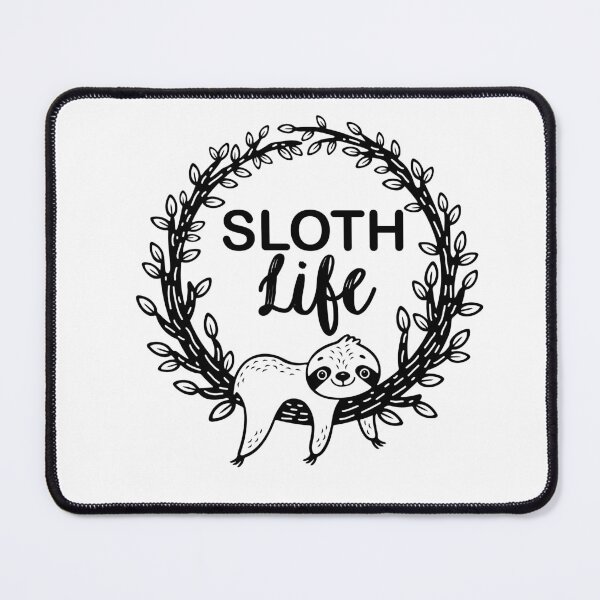 Item preview, SLOTH LIFE FUNNY AND CUTE  SLOTH QUOTE sticker for extrovert people who loves sloths designed and sold by GhostAmine.