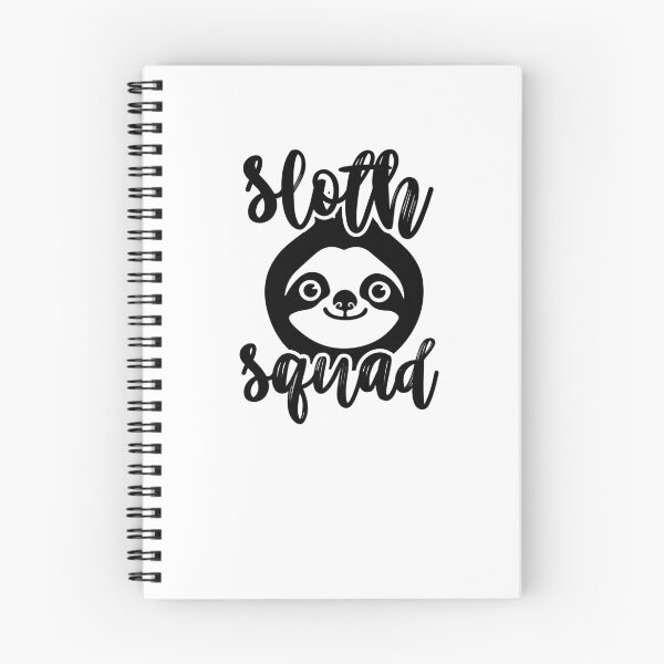 Item preview, SLOTH SQUAD  LOVELY SLOTH QUOTE sticker for extrovert people who loves sloths designed and sold by GhostAmine.