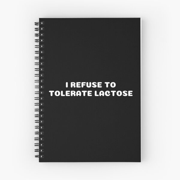 Item preview, i refuse to tolerate lactose - funny designed and sold by Eriksonshop.