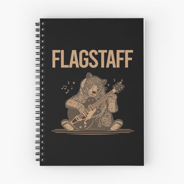 Item preview, Bear With Guitar Flagstaff designed and sold by BloodMoneyTwit.