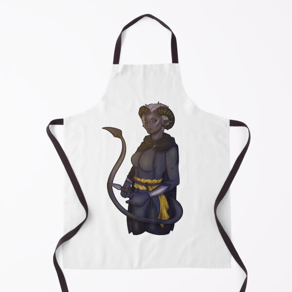 Item preview, Tiefling bard designed and sold by Little Crows Trinkets.
