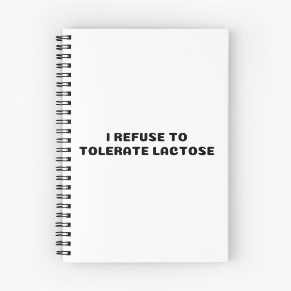 Item preview, i refuse to tolerate lactose - funny designed and sold by Eriksonshop.