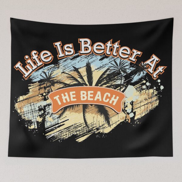 Item preview, Beach lover design | Life is better at the beach designed and sold by msdesignclub.