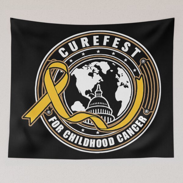 Item preview, CureFest for Childhood Cancer Gold Ribbon designed and sold by OliverBrueggem.