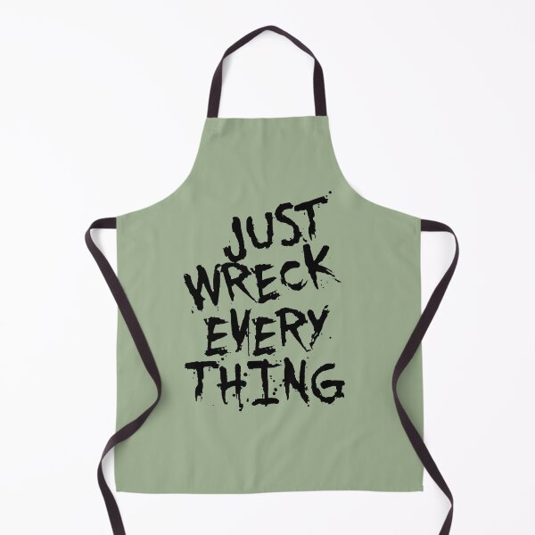 Item preview, Just Wreck Everything Black Grunge Graffiti designed and sold by taiche.