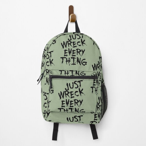 Item preview, Just Wreck Everything Black Grunge Graffiti designed and sold by taiche.