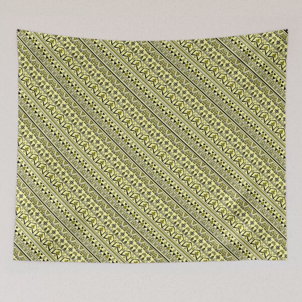 Item preview, Yellow , olive , ornament  designed and sold by fuzzyfox.