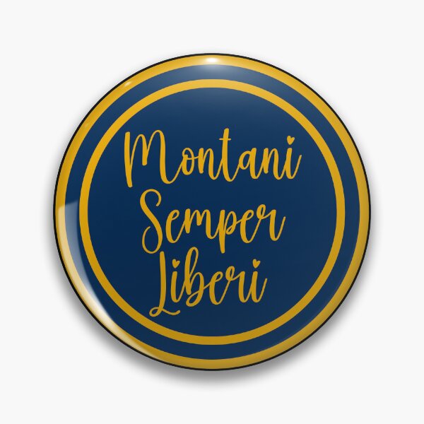 Item preview, Montani Semper Liberi - Mountaineers Are Always Free - Latin Phrases designed and sold by JourneyCreative.