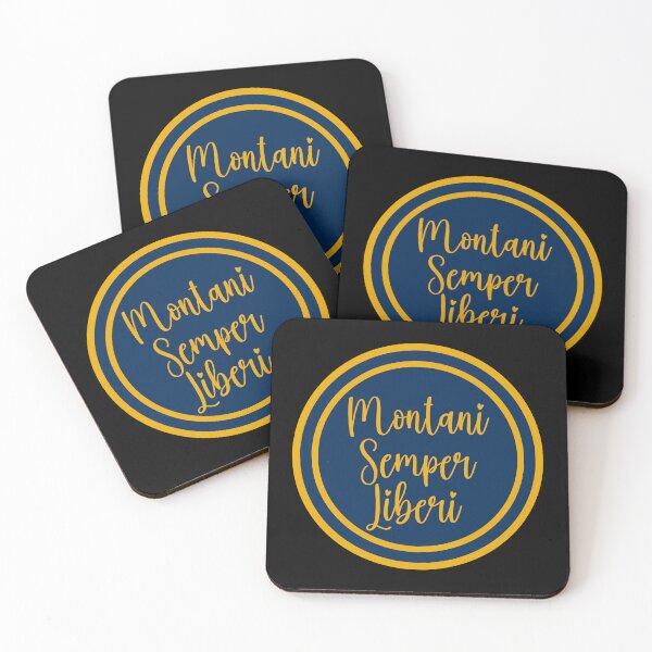 Item preview, Montani Semper Liberi - Mountaineers Are Always Free - Latin Phrases designed and sold by JourneyCreative.