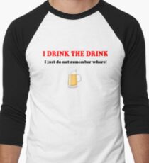 funny Men's Baseball ¾ T-Shirt