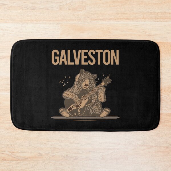 Item preview, Bear With Guitar Galveston designed and sold by BloodMoneyTwit.