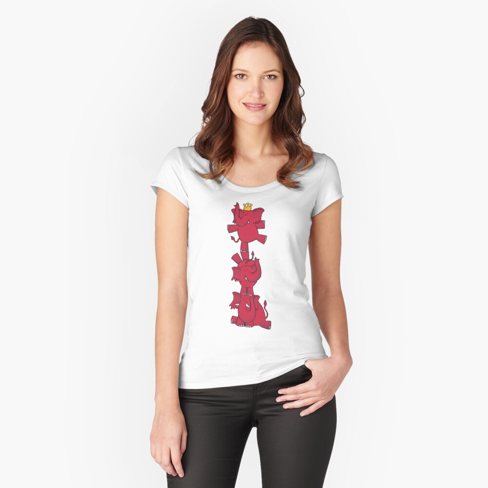 Item preview, Fitted Scoop T-Shirt designed and sold by GuyFox.