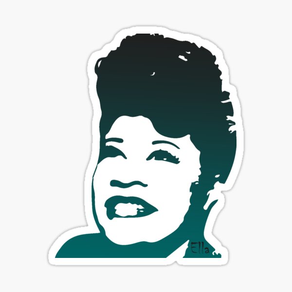 Item preview, Ella Fitzgerald designed and sold by DearAna.