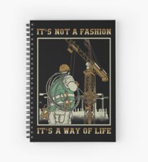 Tower Crane Operator Spiral Notebook