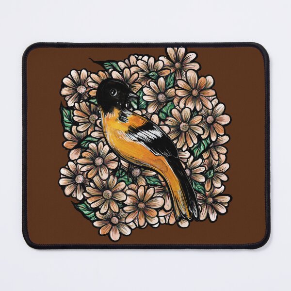 Item preview, Oriole Art Bird Nerd designs designed and sold by FrictionMaxxing.