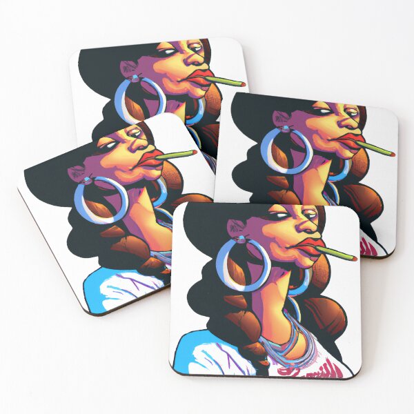 Item preview, Smoking Girl designed and sold by ThbDesign.