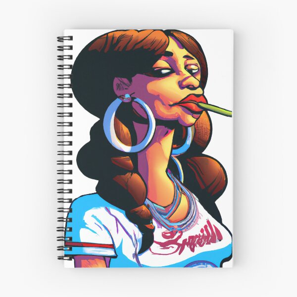 Item preview, Smoking Girl designed and sold by ThbDesign.
