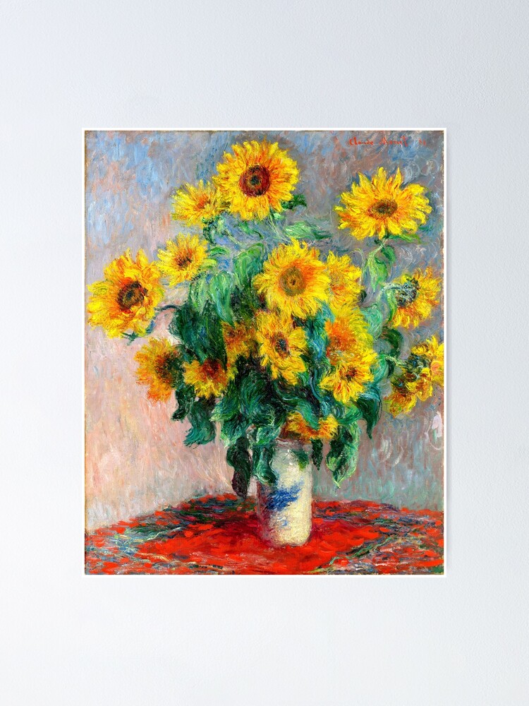 Alternate view of Bouquet of Sunflowers Poster