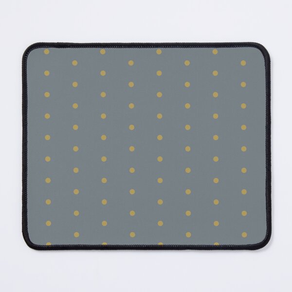 Item preview, Classic Polka Dot_ Golden Medium Grey Chic Cool Gray Teal Gray Teal Grey designed and sold by mimihuang creations.