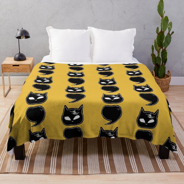 Item preview, Semicolon Cat designed and sold by THROUGH-LIFE.