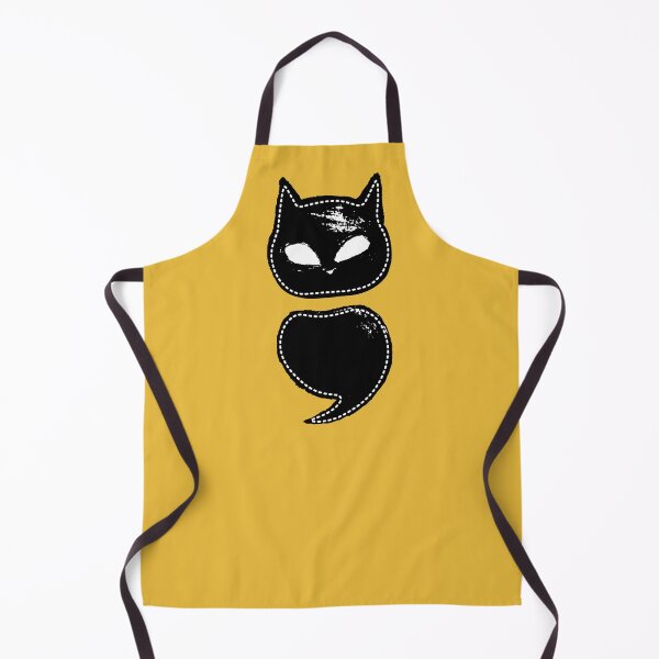 Item preview, Semicolon Cat designed and sold by THROUGH-LIFE.