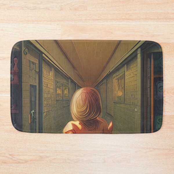 Item preview, Little Girl Lost in Indoor Maze designed and sold by PlacidHinds.