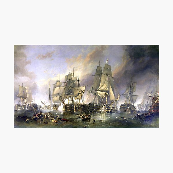 The Battle of Trafalgar Photographic Print