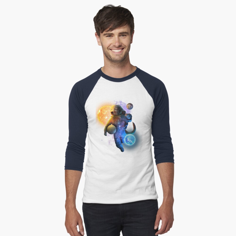 Item preview, Baseball ¾ Sleeve T-Shirt designed and sold by BrainlabStudios.