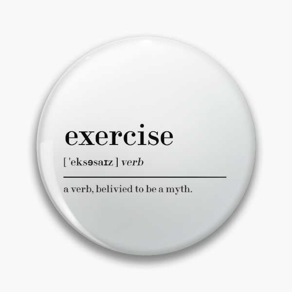 Item preview, Exercise Definition designed and sold by MUSThaveprint.
