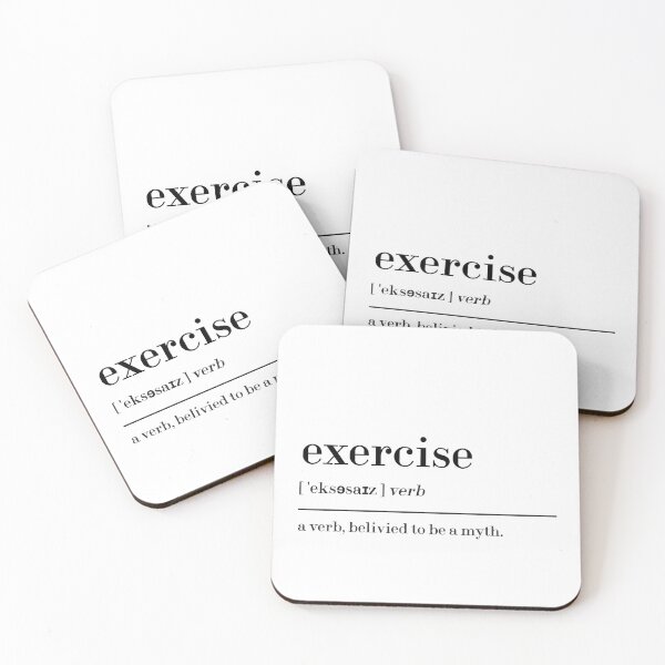 Item preview, Exercise Definition designed and sold by MUSThaveprint.