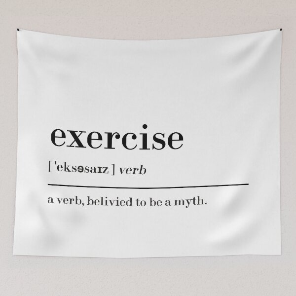 Item preview, Exercise Definition designed and sold by MUSThaveprint.
