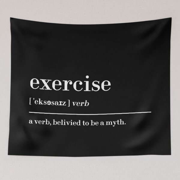 Item preview, Exercise Definition designed and sold by MUSThaveprint.