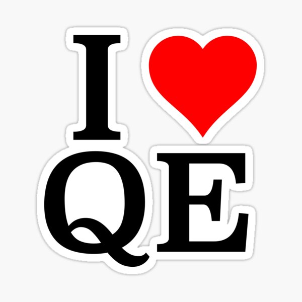 Item preview, I Heart QE designed and sold by investortees.
