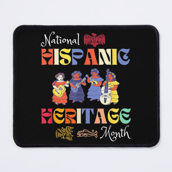 Item preview, National Hispanic Heritage Month hispanic dancers And signs designed and sold by OliverBrueggem.